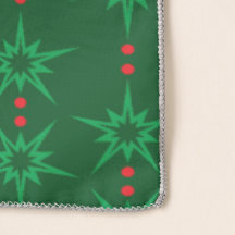 Mid Mod Garland Grönt Chiffon Scarf