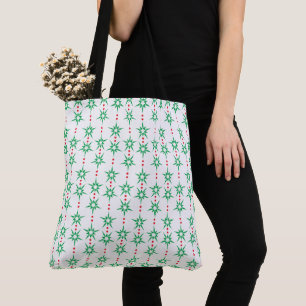 Mid Mod Garland Tote Bag Tygkasse