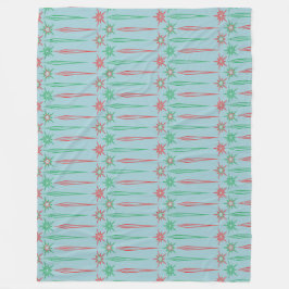 Mid Mod Icicles Fleece Blanket (3 storlekar)