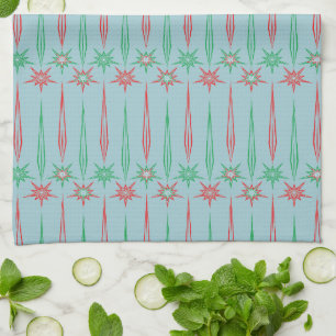 Mid Mod Icicles Kitchen Towel Kökshandduk