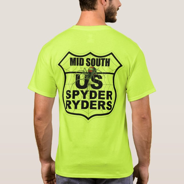 Mid South Kapitel - Logo 2-sidig trans T Shirt (Baksida)