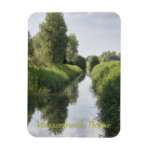 Mid Summer i Vlassenbroek, Belgien Magnet