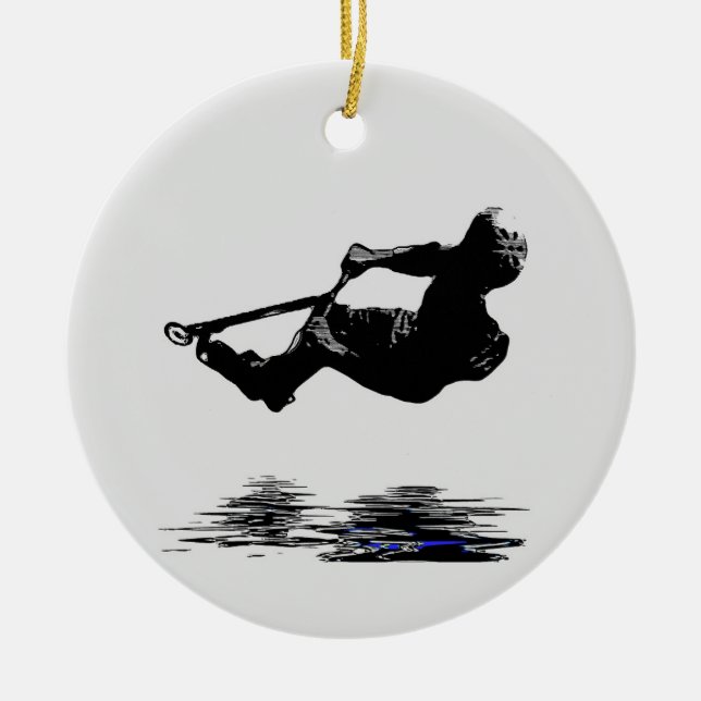 Midair Stunts - Scooter Rider Ceramic Ornament (Framsidan)