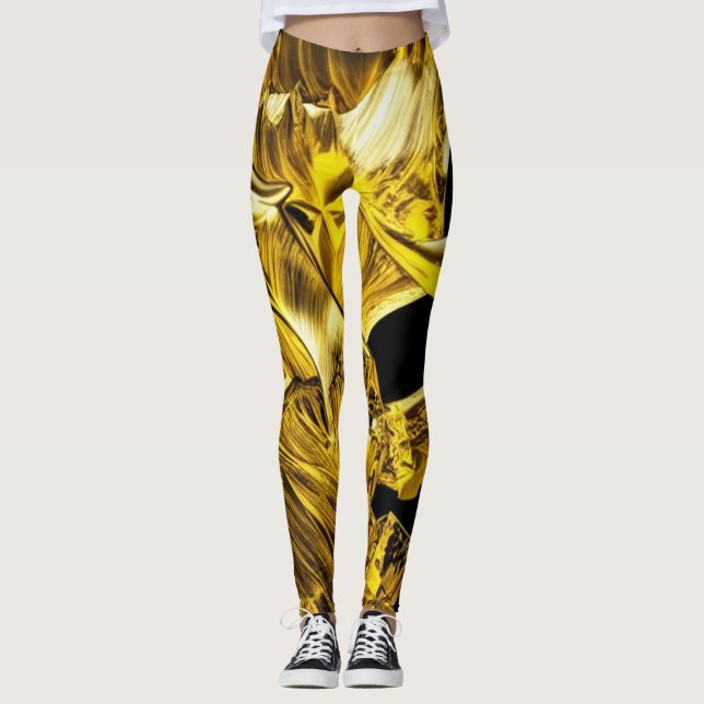 Midas Guld Dust Leggings (Framsida)