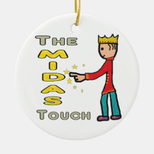 Midas Touch Julgransprydnad Keramik