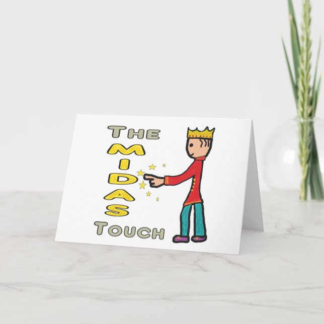 Midas Touch Kort (Framsida)