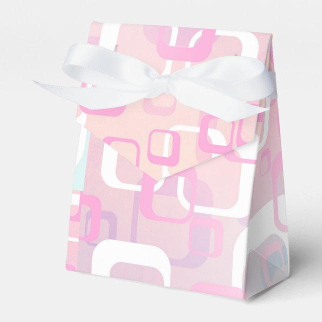 MidCentury Modern Rosa Presentaskar (Framsidan Sidan)