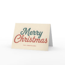 Midcentury Modern Script God Jul