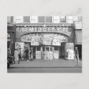 Midcity Movie Theater, 1937 Vykort