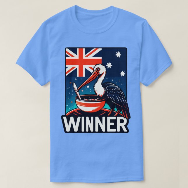 Middag 12 på Winner Winner Chicken T Shirt (Design framsida)