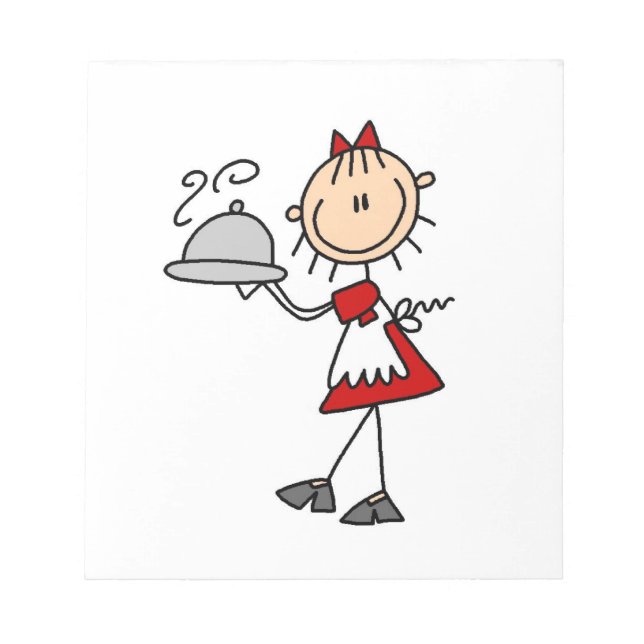 Middag är serverad anteckningsblock (Framsida)