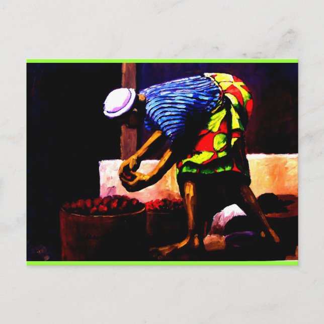 MIDDAG AV MOJISOLA A GBADAMOSI OKUBULE VYKORT (Framsida)