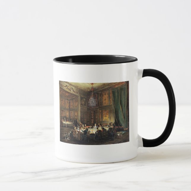 Middag av princen av Conti i tempelet Mugg (Höger)