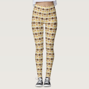 Middag Bread Rolls Buns Bakery Baker Chef Foodie Leggings