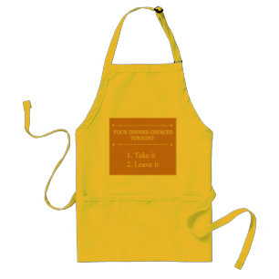 Middag Choices apron Förkläde