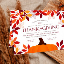 Middag för Festive Thanksgiving Helgdag