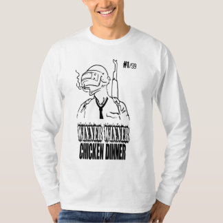 Middag för höna för PUBG-vinnarevinnare T Shirt