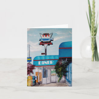 Middag för huvudväg 101 kort