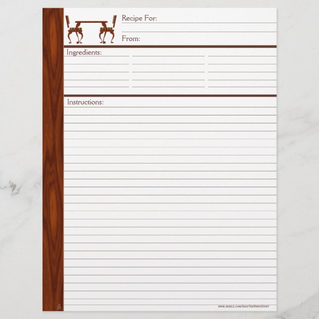 Middag för två - Papper mottagare (Framsida)