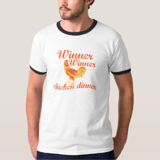 Middag för vinnarevinnarehöna t-shirt