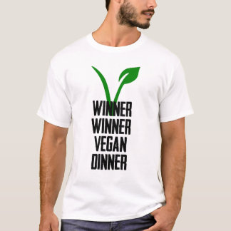 Middag för vinnarevinnareVegan T Shirt