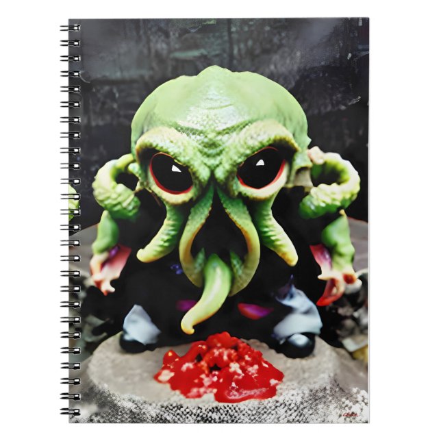 Middag med Cthulhu Anteckningsbok (Framsidan)