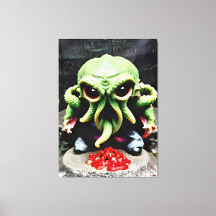 Middag med Cthulhu Canvastryck