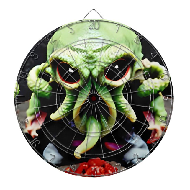 Middag med Cthulhu Darttavla (Framsidan)