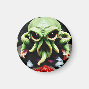 Middag med Cthulhu Magnet
