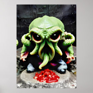 Middag med Cthulhu Poster