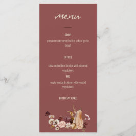 Middag Menu for Party, Golden Harvest Meny