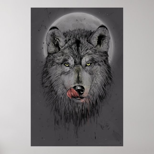 Middag (mörk version) poster (Framsidan)