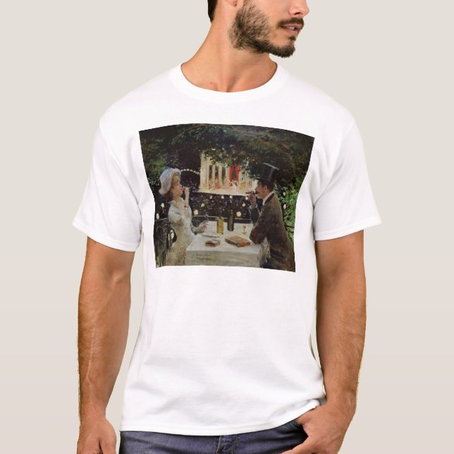 Middag på Les Ambassadeurs, c.1882 T-shirt (Framsida)