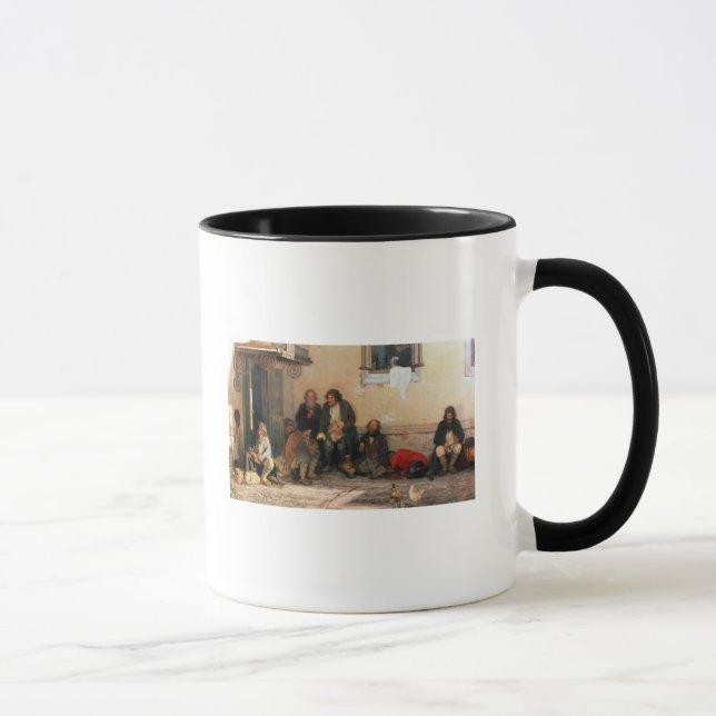 Middag på Zemstvoen, 1872 Mugg (Höger)