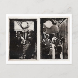 Middag Party del I och II Vykort