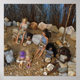 Middag serveras. poster