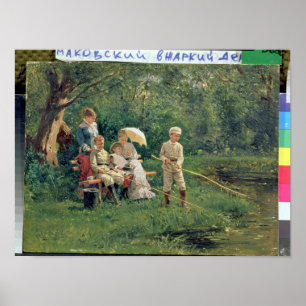Middag Sol, 1881 Poster