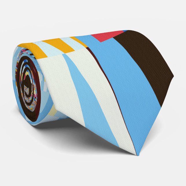 Middag sol på berget slips (Rullad)