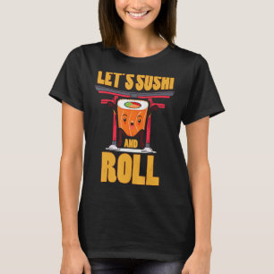 Middag Sushiman Sojasås Oriental Nori Wasabi Temak T Shirt