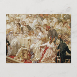 Middag vid Tuileries, 1867 Vykort