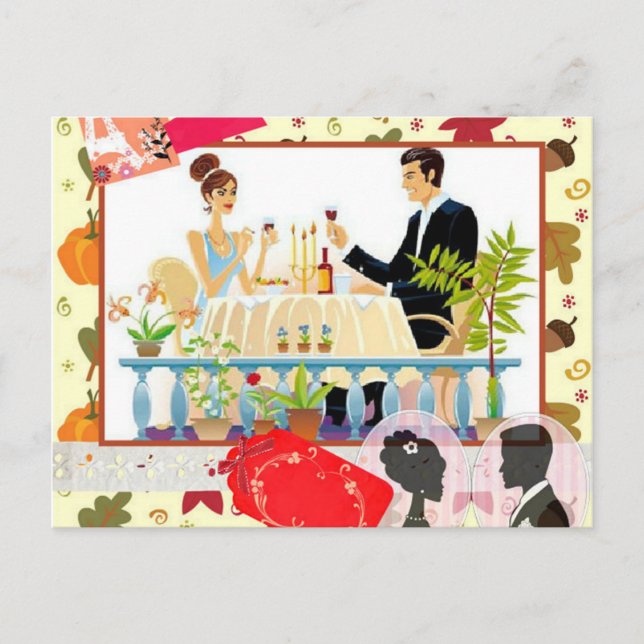 middag vykort (Framsida)