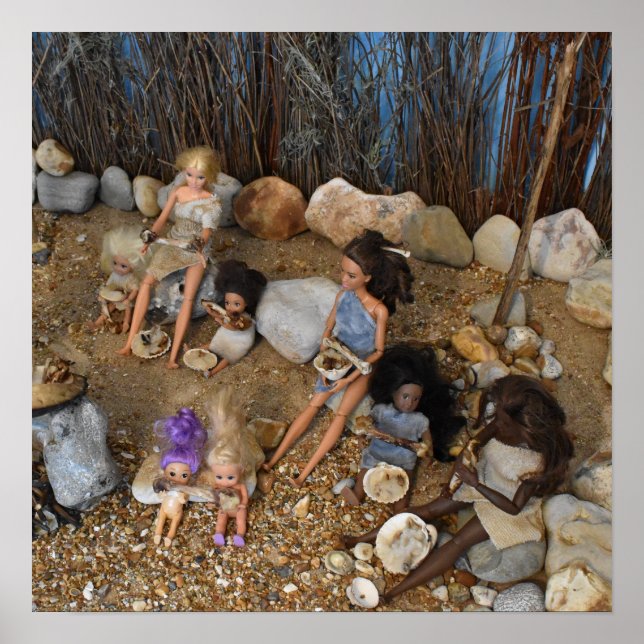 Middagen är serverad. poster (Framsidan)