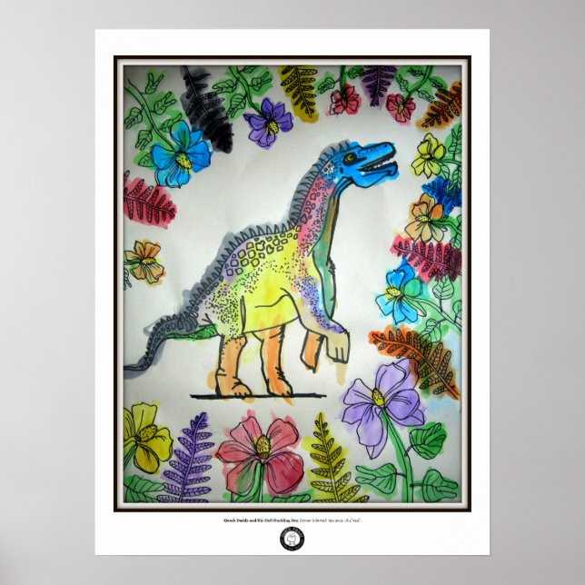 Middagen betjänas poster (Framsidan)