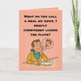 🍽️ "Middagen var en fantastisk upplevelse" Kort