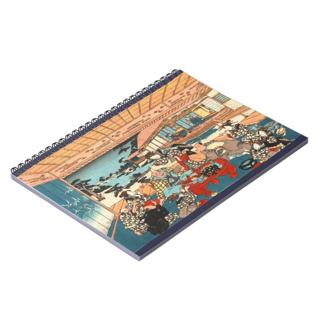 Middagparty 1840 anteckningsbok med spiral (Vänstra Sidan)