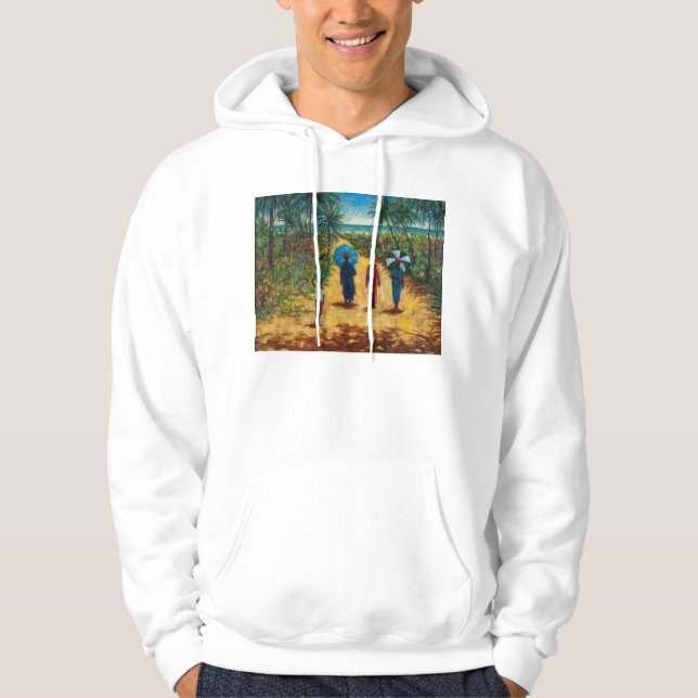 Middagpromenad 2010 sweatshirt med luva (Framsida)
