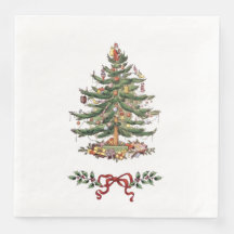 Middagsblöjor med Juldekorationer