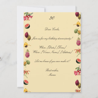 Middagsfestinladan Inbjudningar