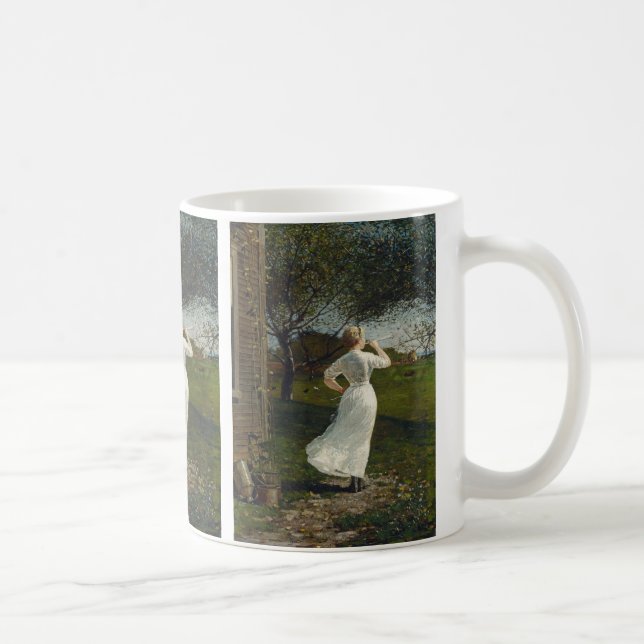 Middagshornet av Winslow Homer Kaffemugg (Höger)