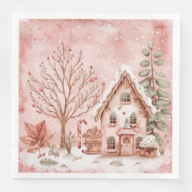 middagsknapkin pappersservett (Framsida)